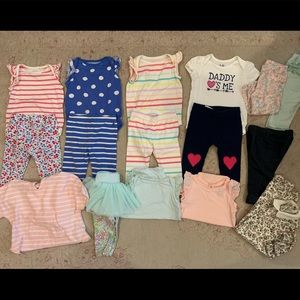 Lot of baby girls Gap 6-12m